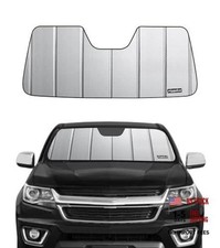 Windshield Sunshade for Chevrolet 2015-2022 Colorado/Canyon gray-safeguard