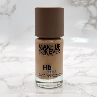 Make Up For Ever HD Longwear Foundation - 3R44 (R410) Cool Amber Medium, New