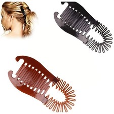 Reliable 4PC Plastic Hair Clips Suitable for Vertical Hairdressing Styling Tools