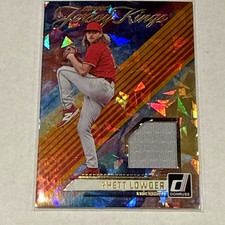 2024 Panini Donruss Prospect Jersey Kings Rhett Lowder #PJK-RL Reds