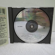 Johnny Hortons Greatest Hits Audio Compilation CD 1987 Columbia CBS Records-Test