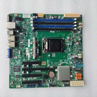 FOR Supermicro X11SSM-F DDR4*4 LGA 1151 64GB VGA Micro ATX Ｍotherboard Test OK