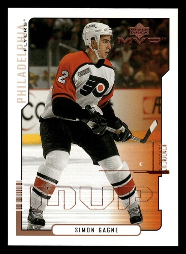 2000 Upper Deck MVP Simon Gagne #132 card