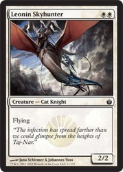 Leonin Skyhunter - Mirrodin Besieged #11 Common MTG