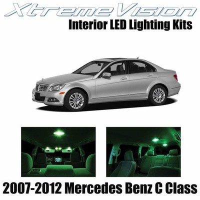 XtremeVision Interior LED for Mercedes C Class 2007-2012 (18 PCS) Green
