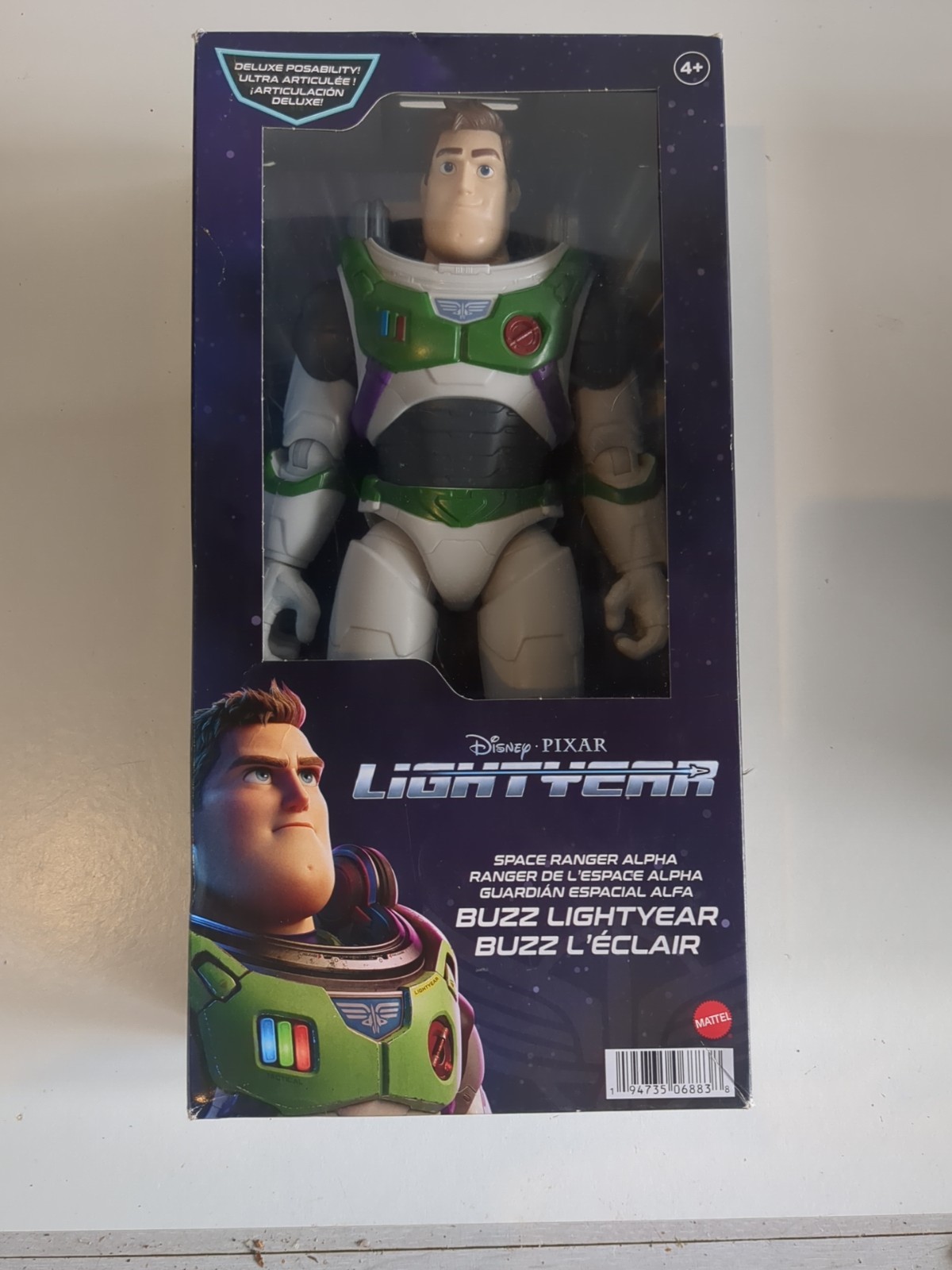 Disney Pixar Mattel Buzz Lightyear Space Ranger Alpha Action Figure - Brand New