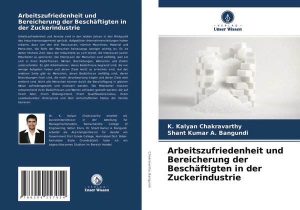 K. Kalyan Chakravarthy (U. A.) | Arbeitszufriedenheit Und Bereicherung Der...-image