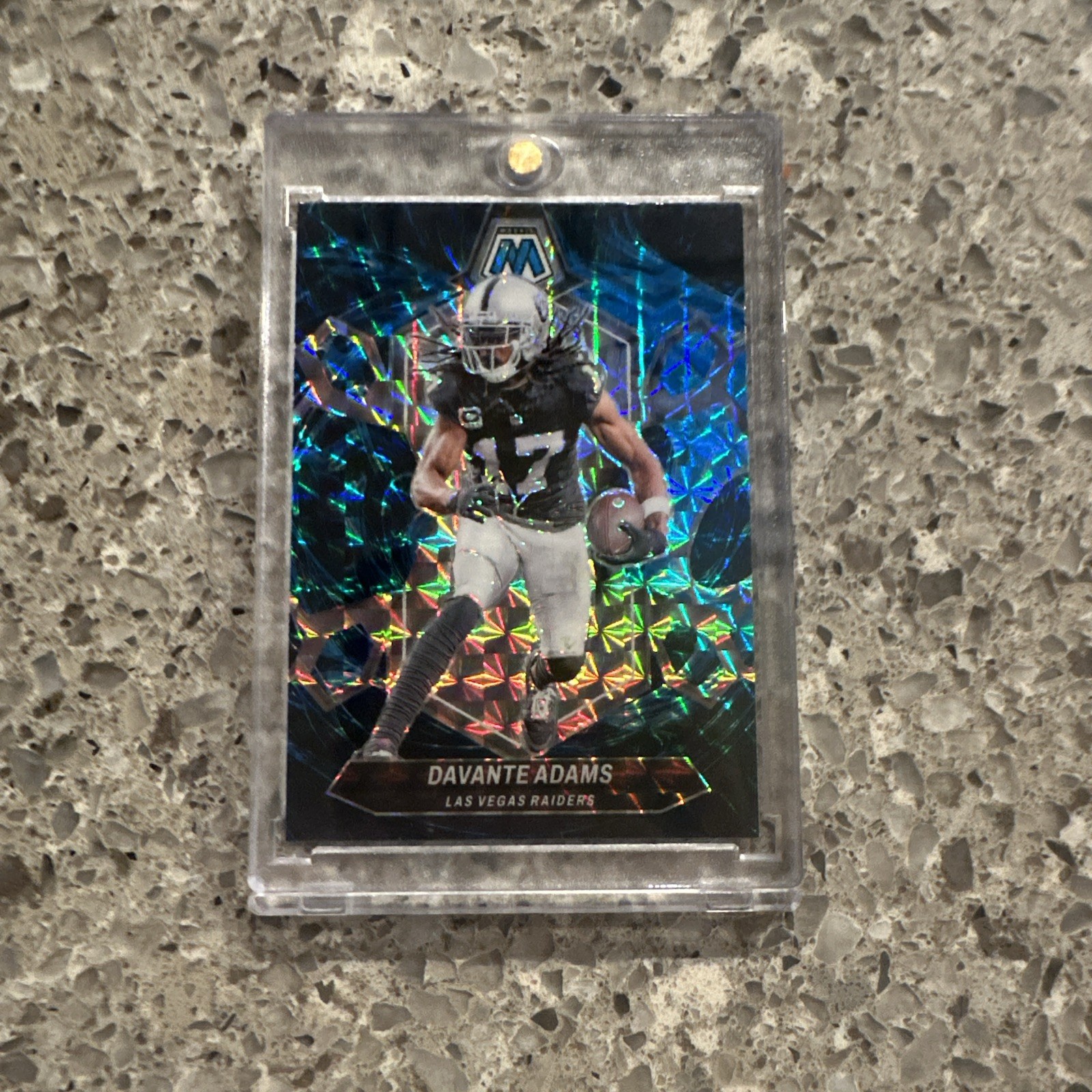 2024 Panini Mosaic Davante Adams Genesis SP Prizm #115 Raiders