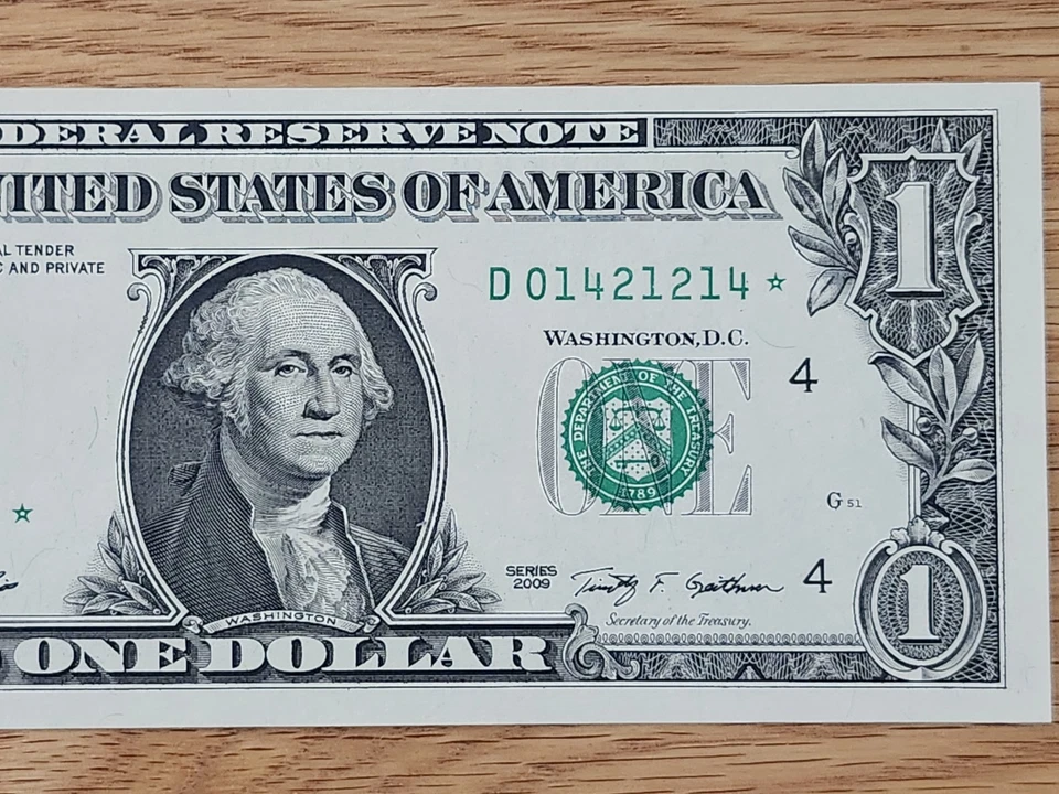 2009 $1 "STAR NOTE" LOT (3) CLEVLAND DISTRICT UNC/GEM CONS SERIAL # NOTES - Image 4 of 4