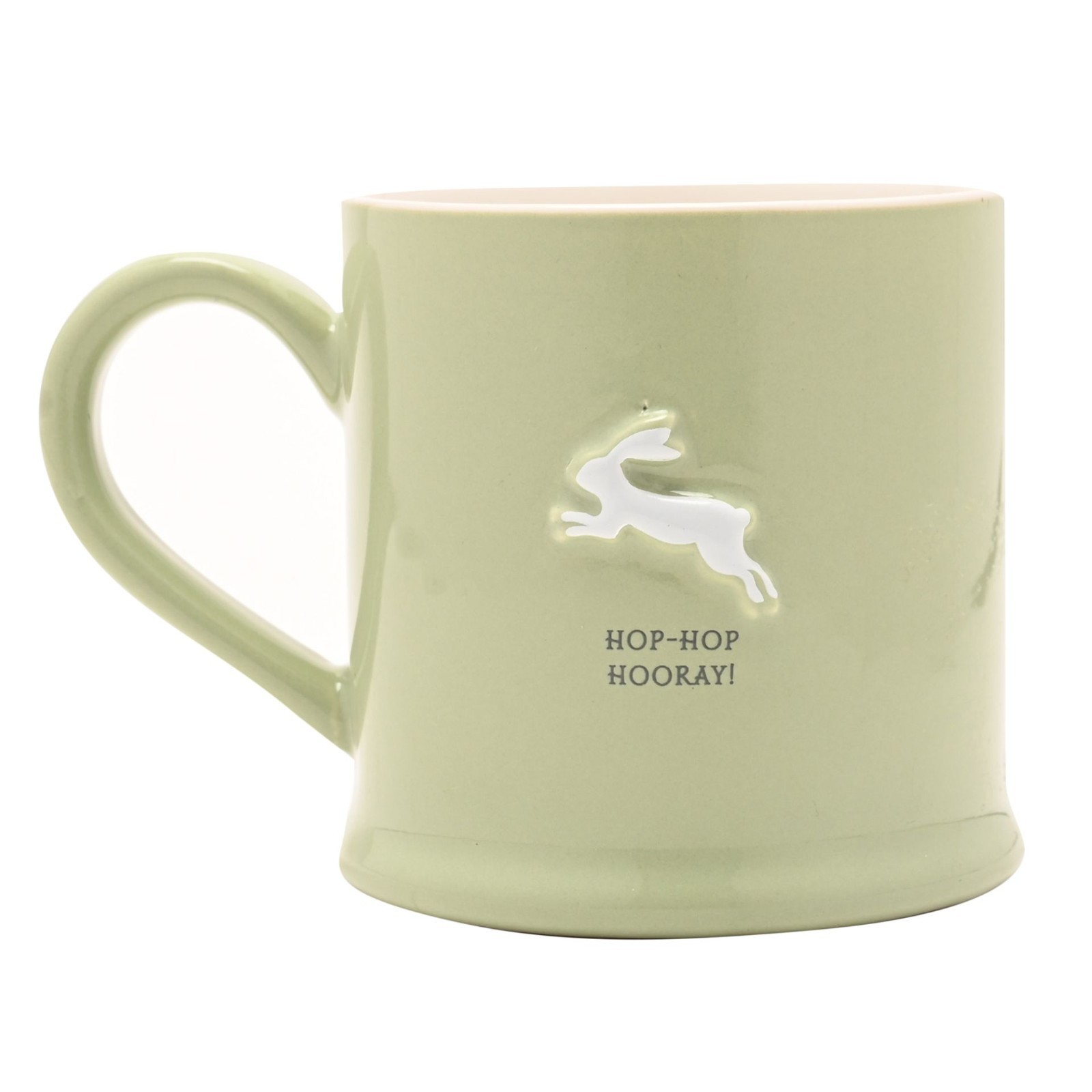Hop-Hop Hooray! Green Mug 8.5 CM Fine China Ceramic Easter Gift