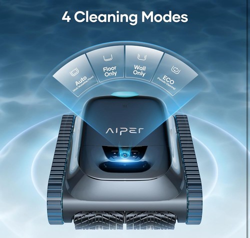 Aiper Scuba S1 Cordless Robotic Pool Cleaner Pool Vacuum for Inground Pool White - Picture 7 of 8
