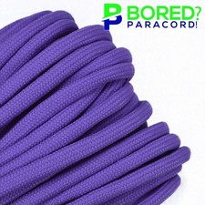 Lilac - 100 FT - 550 Paracord Rope 7 strand Parachute Cord