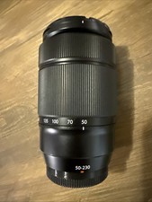 Fujifilm XC50-230mm F4.5-6.7 OIS II Black Lens