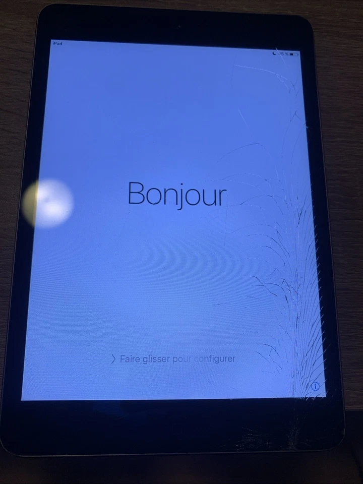 LOT 2 TABLETTE APPLE IPAD, IPAD MINI - BLOQUE CODE DÉMARRAGE - Photo 3/4