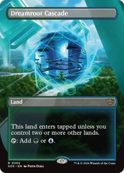 Dreamroot Cascade (Borderless) Foil - Secrets of Strixhaven #302