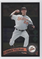 2011 Topps Wal-Mart All-Black Chris Tillman #636 0b3
