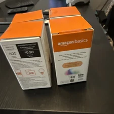 Amazon Basics Smart LED Light Bulb A19 LED 60W, 800 Lumens, Color Changing ALEXA