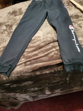 Champion Brand Sweatpants Athletic Wear Size Large Boys Black