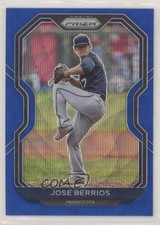 2021 Panini Prizm Blue Wave Prizm 46/60 Jose Berrios #44 2qw