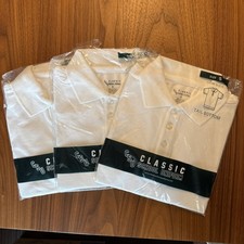 Classic School Uniform - Tail Bottom Boys White Short Sleeve Shirts Size 5 3 