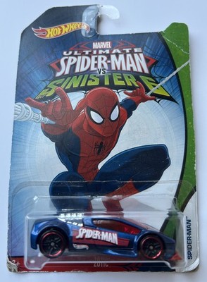 Hot  Wheels   MARVEL ULTIMATE SPIDER-MAN VS SINISTER 6 ZOTIC DJJ75