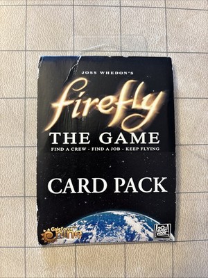 Firefly The game Card Pack Sealed