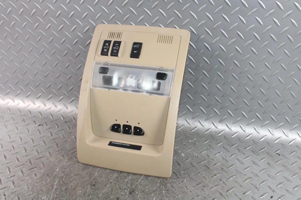 07-14 Yukon Tan Cashmere Roof Overhead Center Console Map Lamps OEM Factory WTY Foto 2 de 4