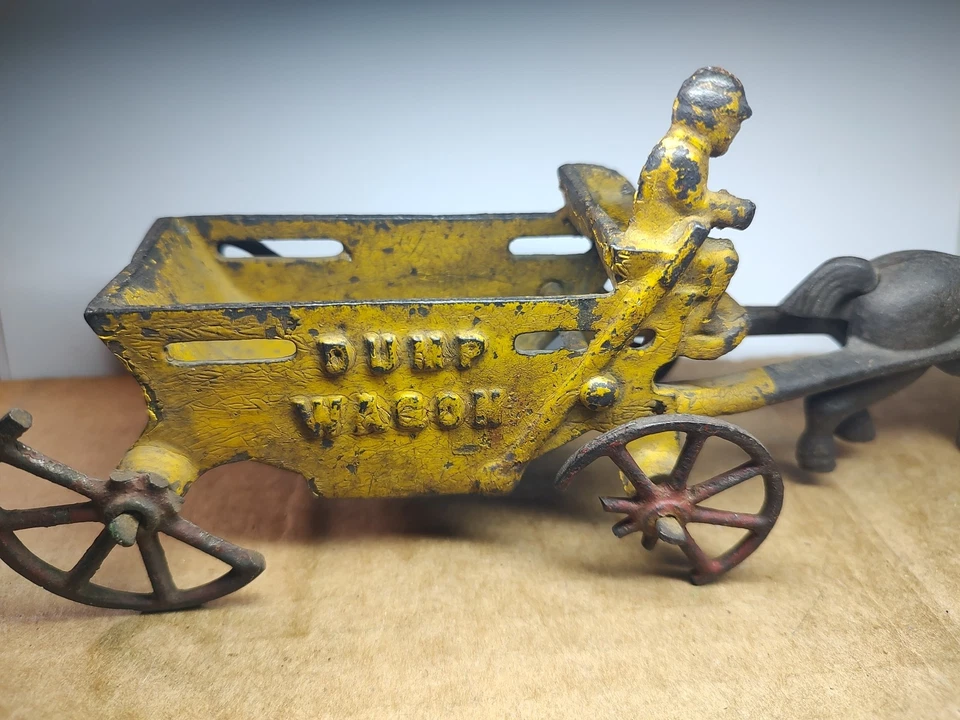 Cast Iron Dump Wagon - Image 3 of 4