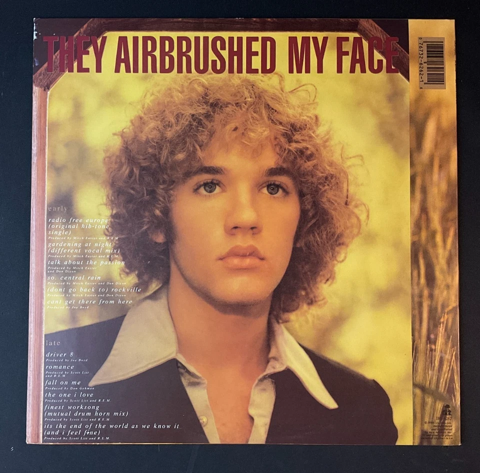 R.E.M.: Eponymous 1988 Vinyl Record 1st US Press Compilation IRS Rec. VG+/VG+! - Image 2 of 4