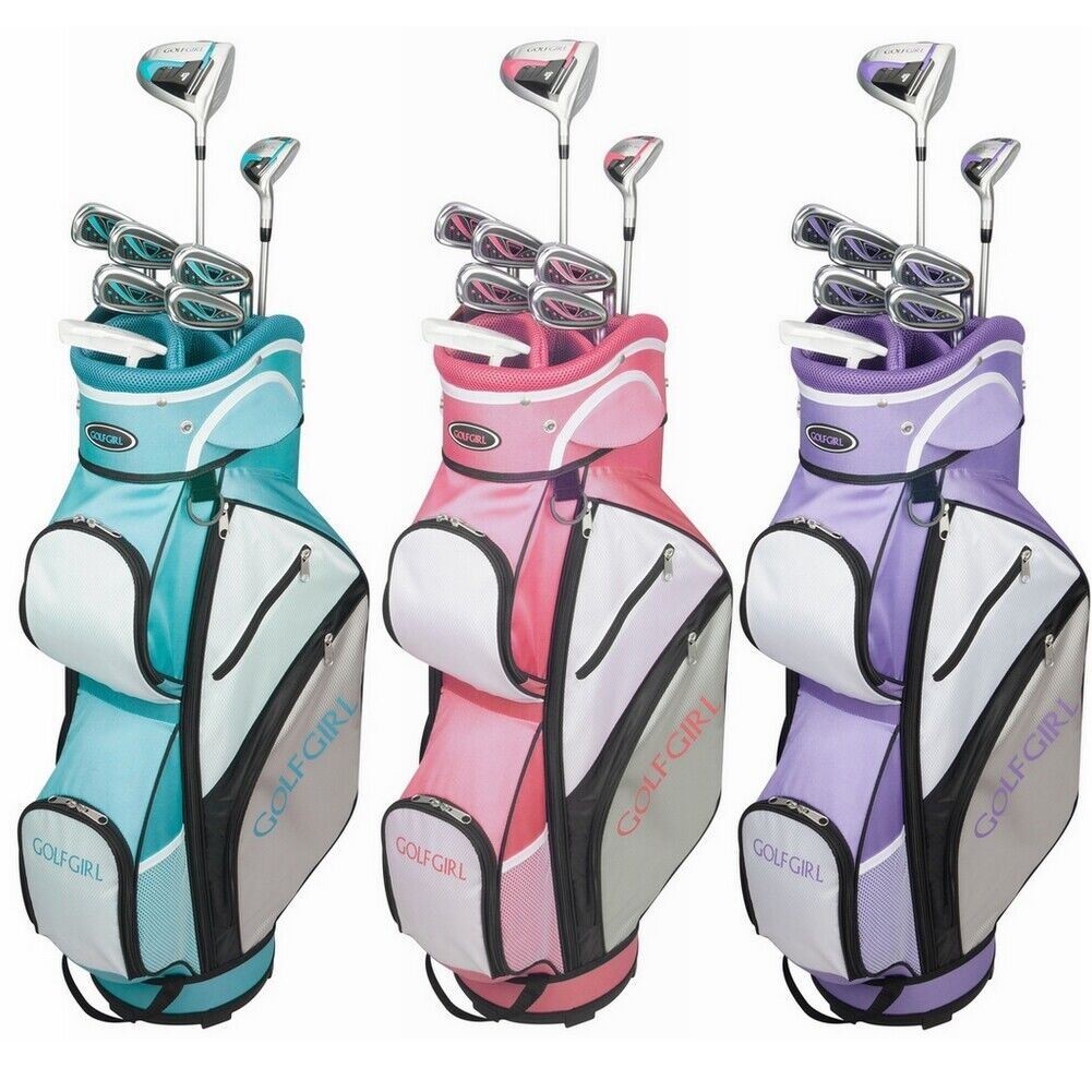 BEAMS GOLF 3点セット　レディース GolfGirl FWS3 Ladies Petite Golf Clubs Set w/ Cart Bag, All