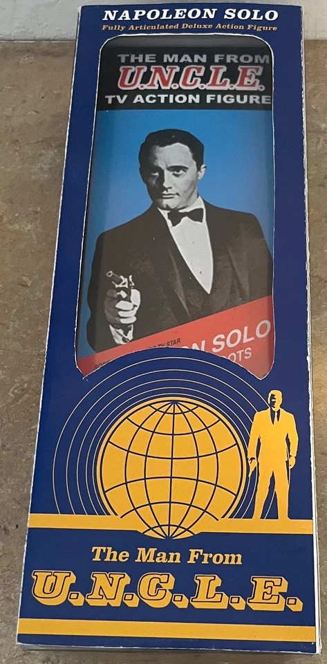 Vintage 1965 Napoleon Solo Man from UNCLE Figur Gilbert U.N.C.L.E. 16120 - Bild 1 von 4
