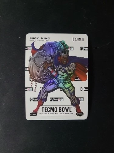 BRUCE SMITH/SACK KING/STEEL 2026 BO JACKSON Battle Arena 150 Power #ST563 SP 🤩