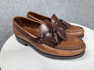NWOB Mens 11.5D Allen Edmonds Nashua Leather Tassel Loafers Dominican Republic Allen Edmonds Men main image 2