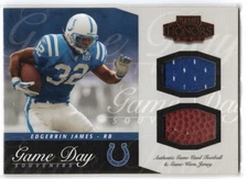 2003 Playoff Honors Game Day Souvenirs Bronze #GDS5 Edgerrin James #'d 006/150