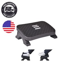 Large Surface Ergonomic Footrest with Massage Features - Comfort for Home Office