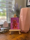 Gummy Bear Candy ACEO Original Gouache Sweet Dessert Gift Food Art Wall Decor — photo 2