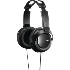 Jvc Ha Rx330 Black Full Size Headphones Extra Bass 40Mm Driver Unit