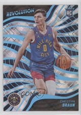 2022-23 Panini Revolution Rookies Cosmic 36/99 Christian Braun #109 7ba