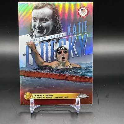 2024 Topps Chrome US Olympic Team Ledecky Legacy #KL-4
