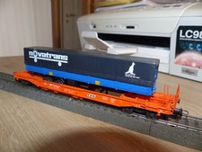 Containertragwagen - Taschenwagen Roco  46354  der SNCB