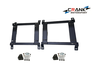 2x Crank Motorsport Chaser JZX100 Seat adapter rail suit BRIDE