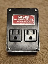 Vtg Kalglo Electronics MINI 15 Amp Power Line Protector Spike Spiker 1800 Watt