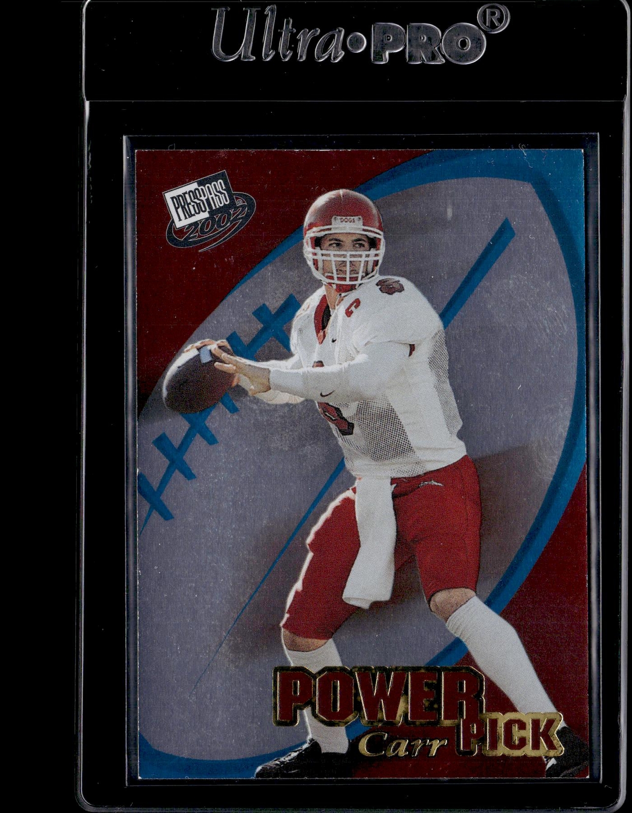 2002 Press Pass #46 David Carr