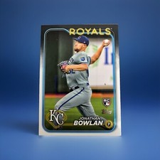2024 Topps Series 2 Baseball Card #399 Jonathan Bowlan, Kansas City Royals RC