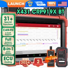LAUNCH X431 CRP919X BT PRO Car Diagnostic Scanner Bidirectional Key Coding CANFD