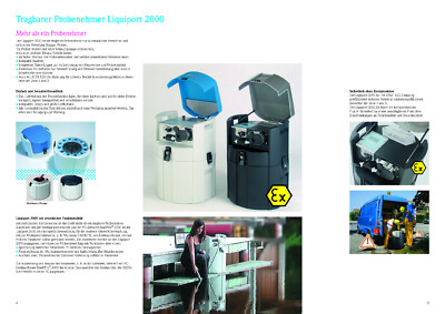 Endress und Hauser Tragbarer Probenehmer Liquiport 2000EX