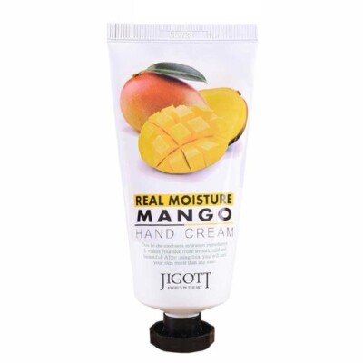 JIGOTT Real Moisture Mango Hand Cream 100ml Skin Protective K-Beauty