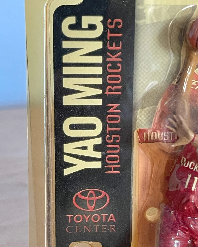 Figura de 5 pulgadas McFarlane Toys YAO MING Houston Rockets #11 nueva en caja nuevos deportes NBA Foto 3 de 4