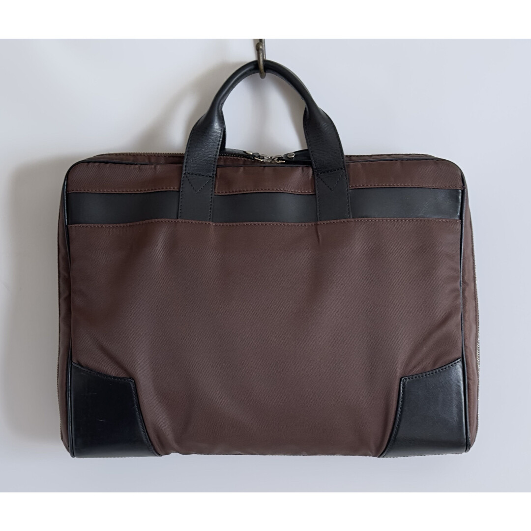 Vivienne Westwood Business Bag Men's Brown nylon leather 41