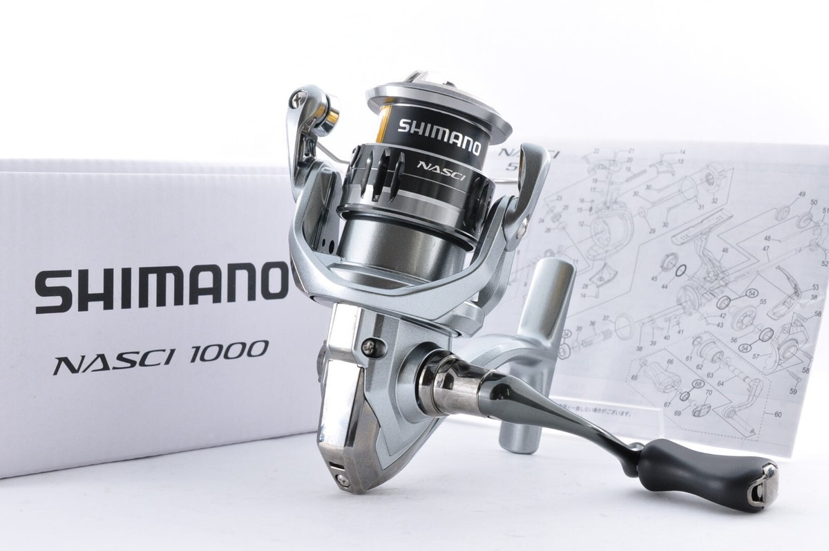 SHIMANO 21 NASCI Series 500/1000/2000/2500/3000/4000/5000 Spinning